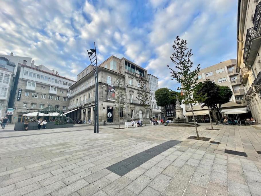 Espectacular Casa Centro De Vigo Villa Exteriör bild